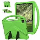 For iPad Pro 13 2024 EVA Shockproof Tablet Case with Holder(Green) - 1