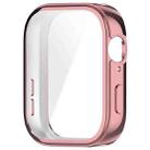 For Huawei Watch Fit 3 Full Coverage TPU Electroplated Watch Protective Case(Pink) - 2