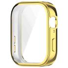 For Huawei Watch Fit 3 Full Coverage TPU Electroplated Watch Protective Case(Gold) - 2