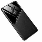 For OPPO K3 All-inclusive Leather Organic Glass Phone Case(Black) - 1