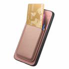 FOr OPPO Find X8 Pro Retro Magsafe Card Bag PU Back Cover Phone Case(Pink) - 3
