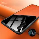 For Realme C33 All-inclusive Leather Organic Glass Phone Case(Black) - 3