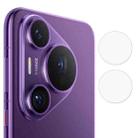 For Huawei Pura 70 Ultra 2pcs ENKAY 9H Rear Camera Lens Tempered Glass Film - 1