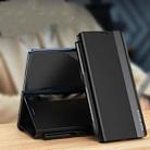 For Samsung Galaxy Z Fold7 5G Side Electroplated Adsorption Leather Phone Case with Pen Slot(Black) - 3