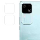 For vivo S18 / V30 Pro 2pcs ENKAY Hat-Prince 9H Rear Camera Lens Tempered Glass Film(Transparent) - 1