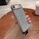 For iPhone Air Diamond Glitter TPU Phone Case(Silver) - 1