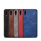 PINWUYO Shockproof Waterproof Full Coverage PC + TPU + Skin Protective Case for Huawei P20(Red) - 6