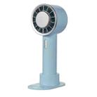 WX-633 Summer Handheld Fan 3 Speeds Semiconductor Cold Compress Desk Fan(Baby Blue) - 1