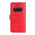For Nothing Phone 3a R64 Texture Horizontal Flip Leather Phone Case(Red) - 3