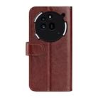 For Nothing Phone 3a Pro R64 Texture Horizontal Flip Leather Phone Case(Brown) - 3