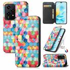 For Honor 200 Lite Global CaseNeo Colorful Magnetic Leather Phone Case(Magic Space) - 1