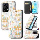 For Honor 200 Lite Global CaseNeo Colorful Magnetic Leather Phone Case(Rhombus) - 1