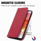 For Samsung Galaxy C55 Retro Skin Feel Magnetic Leather Phone Case(Red) - 2
