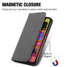 For Samsung Galaxy M55 Retro Skin Feel Magnetic Leather Phone Case(Gray) - 2