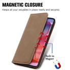 For Motorola Moto Edge 50 Ultra Retro Skin Feel Magnetic Flip Leather Phone Case(Brown) - 2