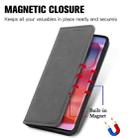 For Motorola Moto Edge 50 Ultra Retro Skin Feel Magnetic Flip Leather Phone Case(Gray) - 2