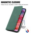 For Motorola Moto Edge 50 Fusion Retro Skin Feel Magnetic Flip Leather Phone Case(Green) - 2