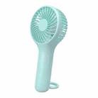 S13 Portable Summer Cooling Fan Hanging Buckle Mini 3 Wind Speed Handheld Fan(Baby Blue) - 1