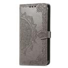 For Sony Xperia 1 VI Mandala Flower Embossed Leather Phone Case(Gray) - 2