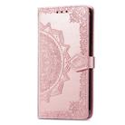 For Sony Xperia 5 VI Mandala Flower Embossed Leather Phone Case(Rose Gold) - 2
