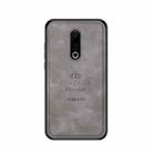 PINWUYO Shockproof Waterproof Full Coverage PC + TPU + Skin Protective Case for Meizu 16th(Gray) - 1