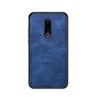 PINWUYO Shockproof Waterproof Full Coverage PC + TPU + Skin Protective Case for Meizu 16th(Blue) - 1