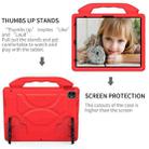 For iPad Pro 13 2024 Children EVA Shockproof Tablet Case with Thumb Bracket(Red) - 2