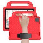 For iPad Pro 11 2024 Diamond Series EVA Shockproof Sleeve Tablet Case(Red) - 2