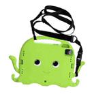 For iPad Air 11 2024 Octopus Style EVA Hybrid PC Shockproof Tablet Case with Strap(Grass Green) - 3