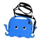 For iPad Pro 11 2024 Octopus Style EVA Hybrid PC Shockproof Tablet Case with Strap(Blue) - 3