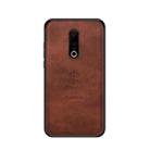 PINWUYO Shockproof Waterproof Full Coverage PC + TPU + Skin Protective Case for Meizu 16 Plus(Brown) - 1