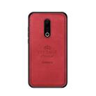 PINWUYO Shockproof Waterproof Full Coverage PC + TPU + Skin Protective Case for Meizu 16 Plus(Red) - 1