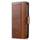 For Sony Xperia 1 VI CaseNeo Splicing Dual Magnetic Buckle Leather Phone Case(Brown) - 2