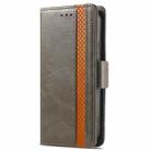 For Sony Xperia 1 VI CaseNeo Splicing Dual Magnetic Buckle Leather Phone Case(Gray) - 2