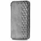 For Sony Xperia 1 VI Cubic Grid Pressed Magnetic Leather Phone Case(Gray) - 2