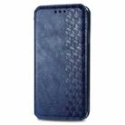 For Sony Xperia 10 VI Cubic Grid Pressed Magnetic Leather Phone Case(Blue) - 2