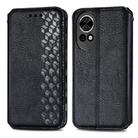 For Huawei nova 13 Cubic Grid Pressed Magnetic Leather Phone Case(Black) - 2