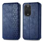 For Huawei nova 13 Pro Cubic Grid Pressed Magnetic Leather Phone Case(Blue) - 2