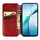 For Huawei nova 13 Pro Cubic Grid Pressed Magnetic Leather Phone Case(Red) - 3