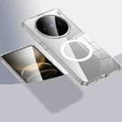 For  vivo X100s MagSafe Armor Clear TPU Hybrid PC Phone Case(Transparent) - 1