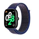 For Rendmi Watch 4 Nylon Loop Hook And Loop Fastener Watch Band(Indigo Color) - 1