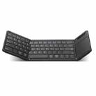 B077T With Touchpad Foldable PU Leather Wireless Bluetooth Keyboard - 2