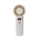 FC1 100 Wind Speed Levels Summer Cooler Desktop Fan Turbine Handheld Fan(White) - 1