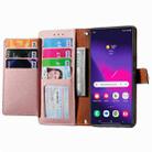 For Samsung Galaxy S25 Ultra 5G Love Zipper Lanyard Leather Phone Case(Pink) - 3