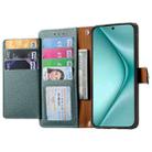 For Huawei Pura 70 Love Zipper Lanyard Leather Phone Case(Green) - 3