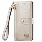 For Huawei Pura 70 Pro+ Love Zipper Lanyard Leather Phone Case(Gray) - 2