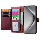 For Huawei Pura 70 Pro+ Love Zipper Lanyard Leather Phone Case(Red) - 3
