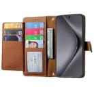 For Huawei Pura 70 Ultra Love Zipper Lanyard Leather Phone Case(Brown) - 3