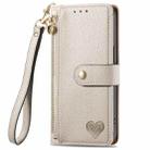 For Huawei Pura 70 Ultra Love Zipper Lanyard Leather Phone Case(Gray) - 2