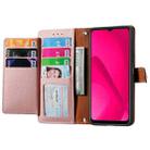 For Huawei Mate 70 Love Zipper Lanyard Leather Phone Case(Pink) - 3